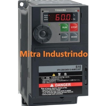 Inverter Toshiba 3.7Kw (5Hp), 1 Phase, 220V (Original)