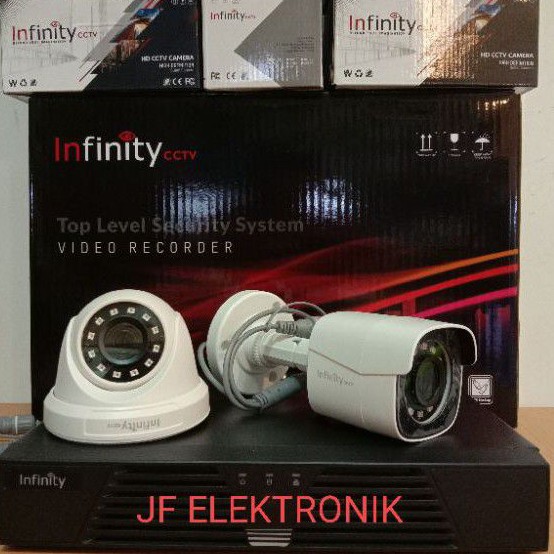 paket cctv infinity 16 channel dengan 10 kamera infinity 2mp 1080p