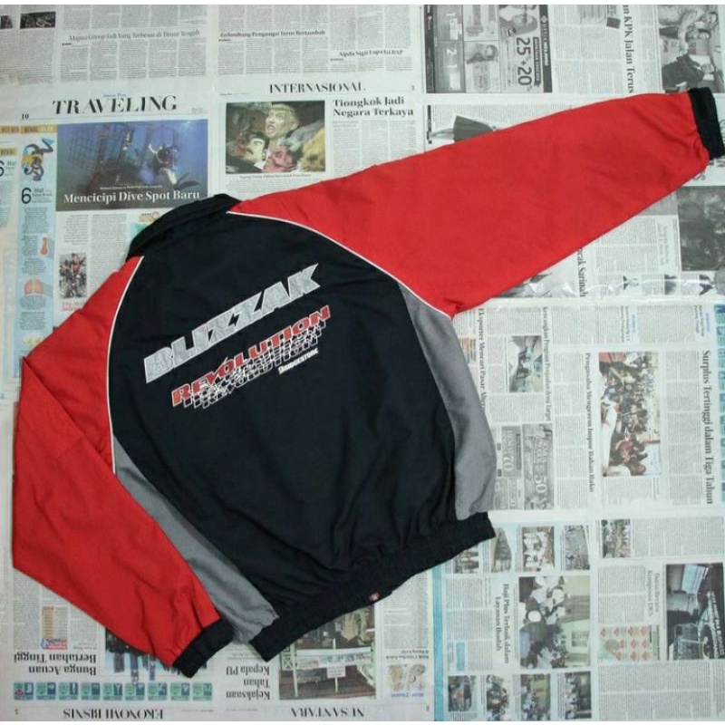 jaket racing bridgestone  blizzak