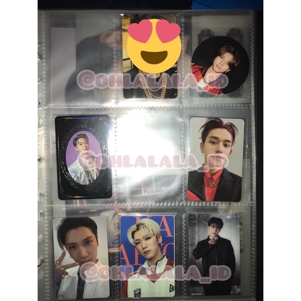 OFFICIAL PHOTOCARD NCT LUCAS TEN TAEIL JOHNNY