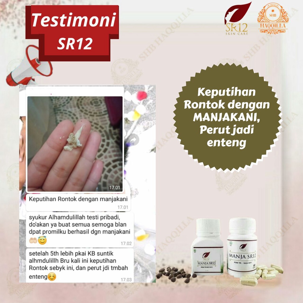 SR12 Manjakani Aceh Obat Keputihan Ampuh 100% Herbal dan Aman