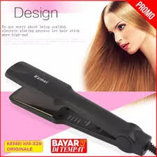 CATOKAN  PELURUS KEMEI 329 , CATOKAN RAMBUT 2IN1 LURUS BLOW CURLY , CATOK SALON