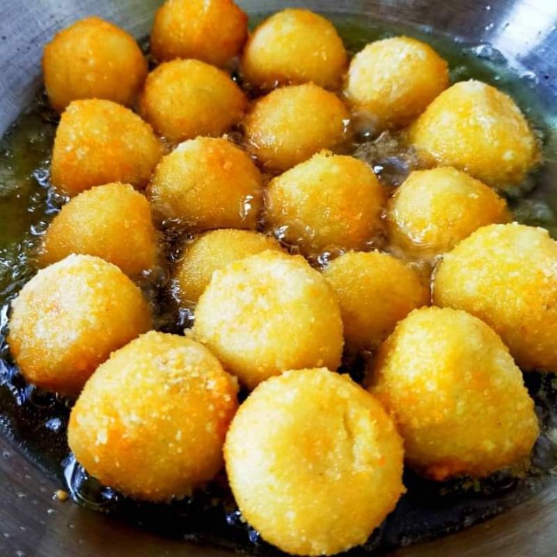 

Kroket kentang ayam mozarella