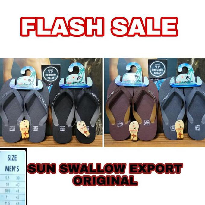 Kualitas Terbaik FLASH SALE SANDAL JEPIT PRIA SUN SWALLOW MAN TREK STOK TERBATAS