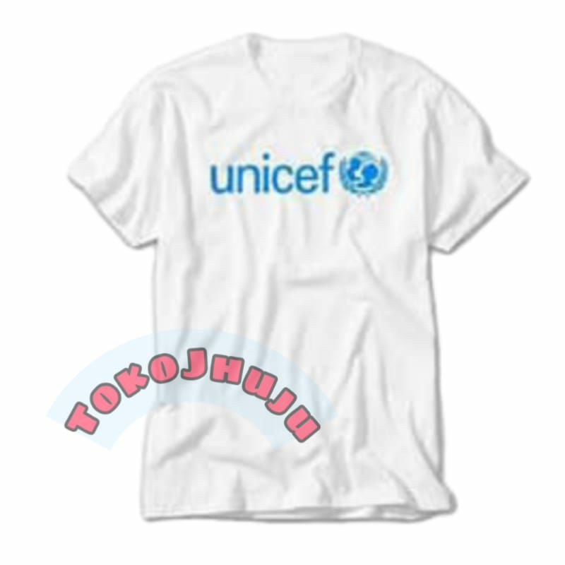 Baju Kaos astro Bright UNICEF print depan Win metawin Bright vachirawit style