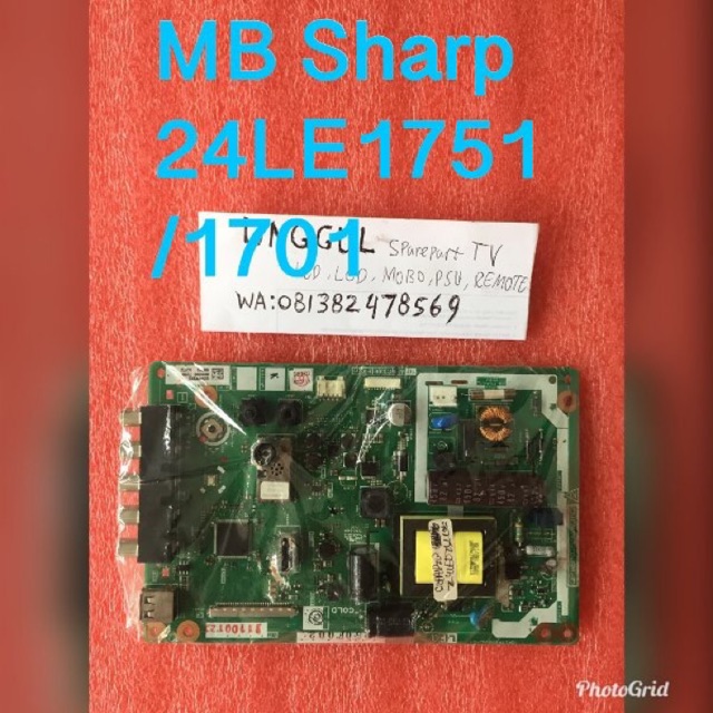 MB Sharp 24LE1701 - MB 24LE170I - Mother Board Sharp 24LE170I - Mobo Sharp 24LE170I
