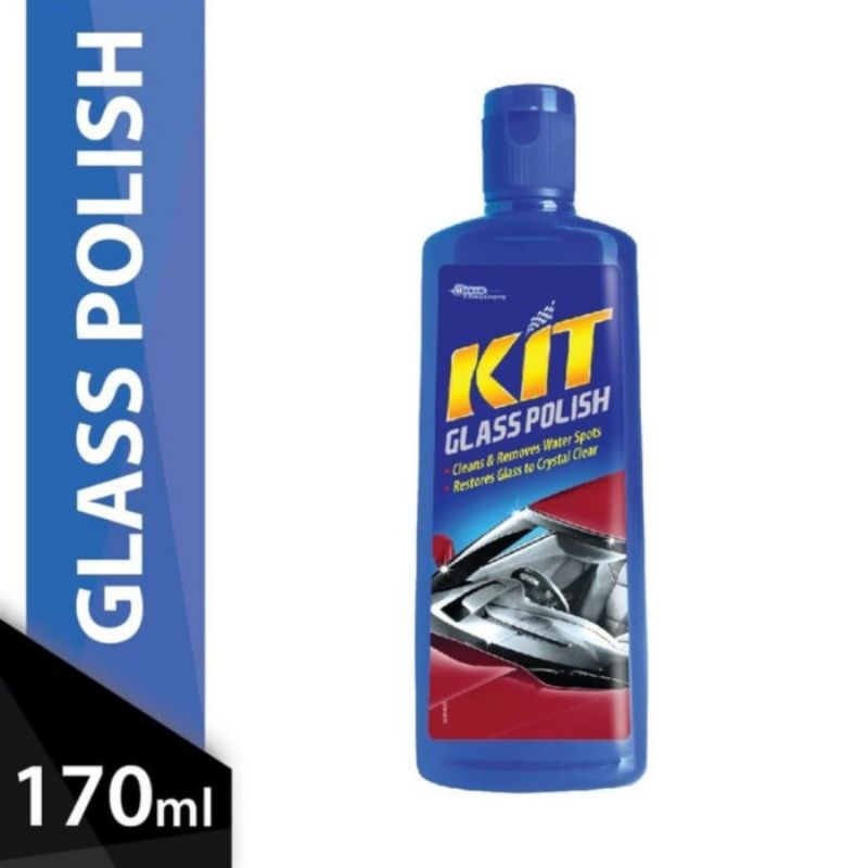 Kit Glass Polish Pembersih Jamur Kaca Mobil Obat Pembersih Bekas Air Waterspot 170Ml