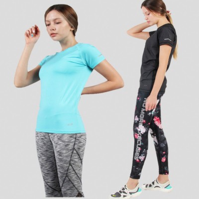 [7 Warna] JOYHOLY Kaos Olahraga Wanita Athletic Cut (KR Brand)