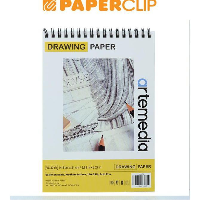 

Unik Buku Gambar Artemedia A5 150Gsm 30S 203103 Bergaransi