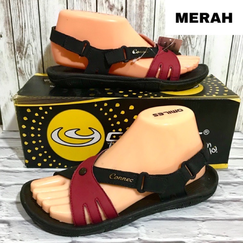 SUPER BIG SALE SANDAL CEWEK CONNEC ORIGINAL