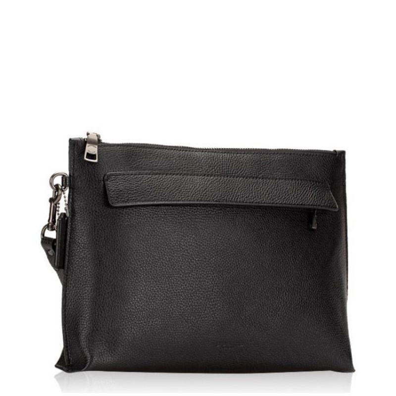 Coach Carryall Pouch in Pebble Leather(F28614)