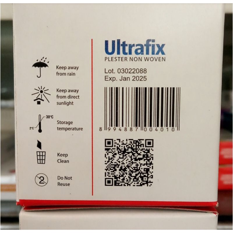 ULTRAFIX PLASTER non moven 10cm x 5m ONEMED