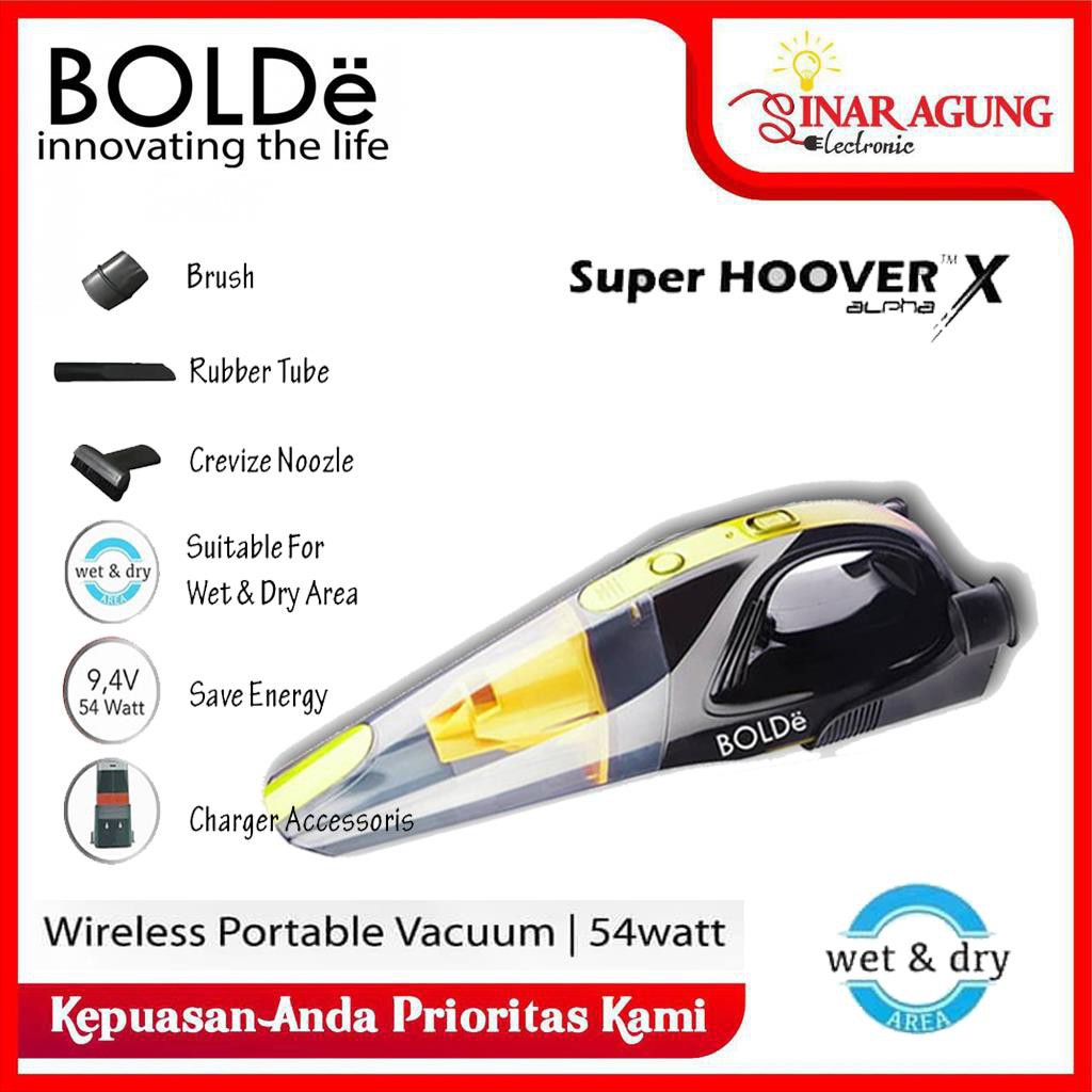 BOLDe SUPER HOOVER WIRELESS / PORTABLE VACUM CLEANER X ALPHA - YELLOW