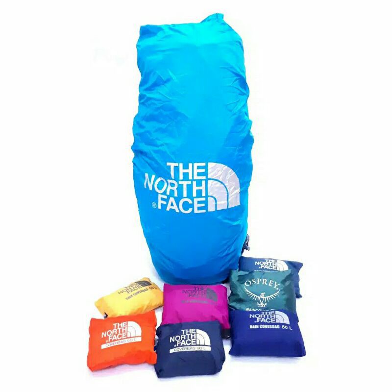 RAIN COVER TNF 45L-50L RAIN COVER TNF 60L RAIN COVER CARRIEL RAIN COVER TAS GUNUNG BISA COD RAIN COV