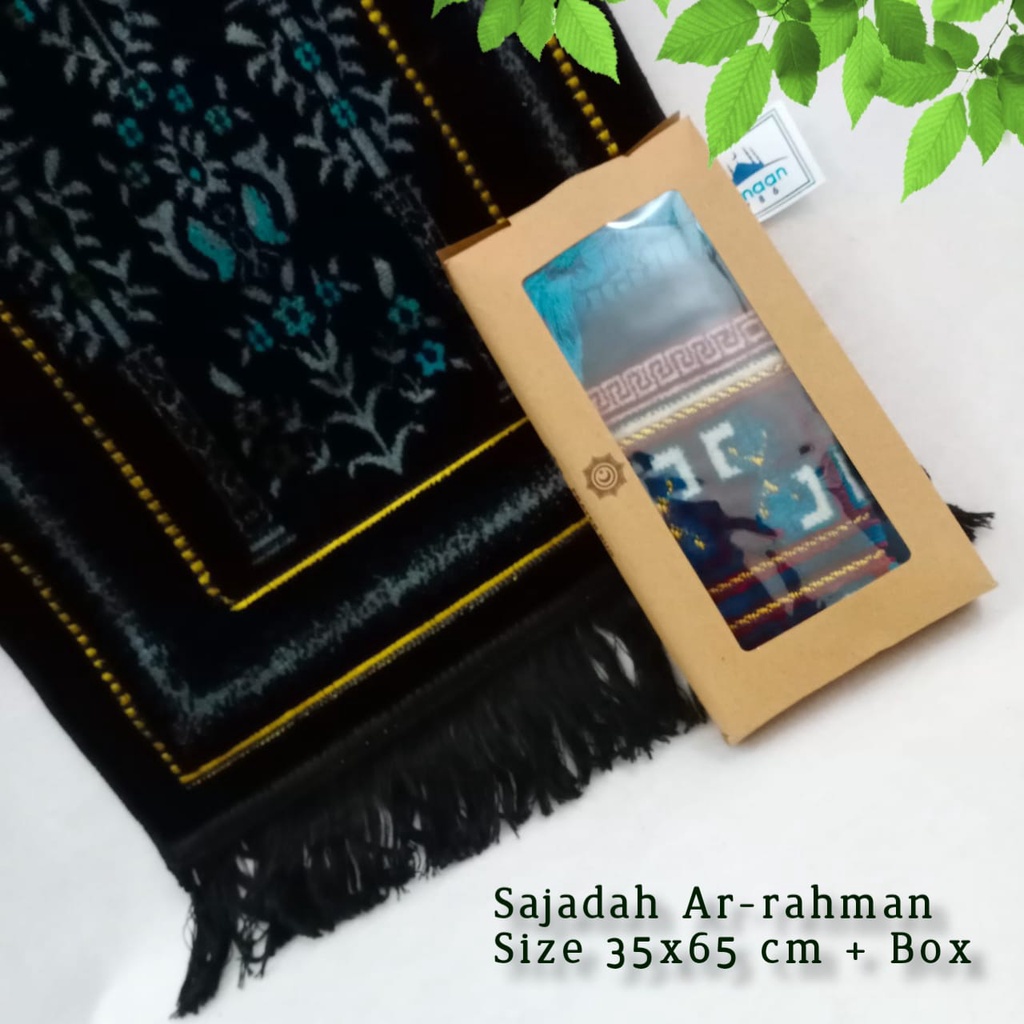 sajadah muka panjang turki plus box