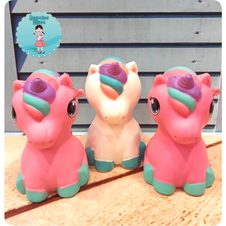 Squishy Unicorn Duduk/Squishy Murah/Squishy Slow Rising/Free Bonus Setiap Pembelian