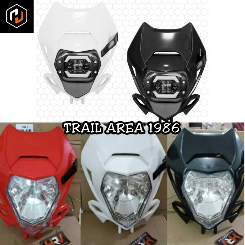 Reflektor Headlamp BETA 250 RR 2021 DAYMAKER / Bohlam Standard Lampu depan BETA 250RR Modif CRF 150 