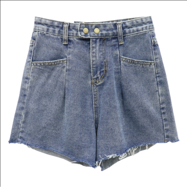 CELANA PENDEK JEANS FASHION  DENIM WANITA HOT PANTS KOREA HIGHWAIST JEANS DENIM REMAJA DAN DEWASA WANITA KOREA UMUR 14-30 FASHION