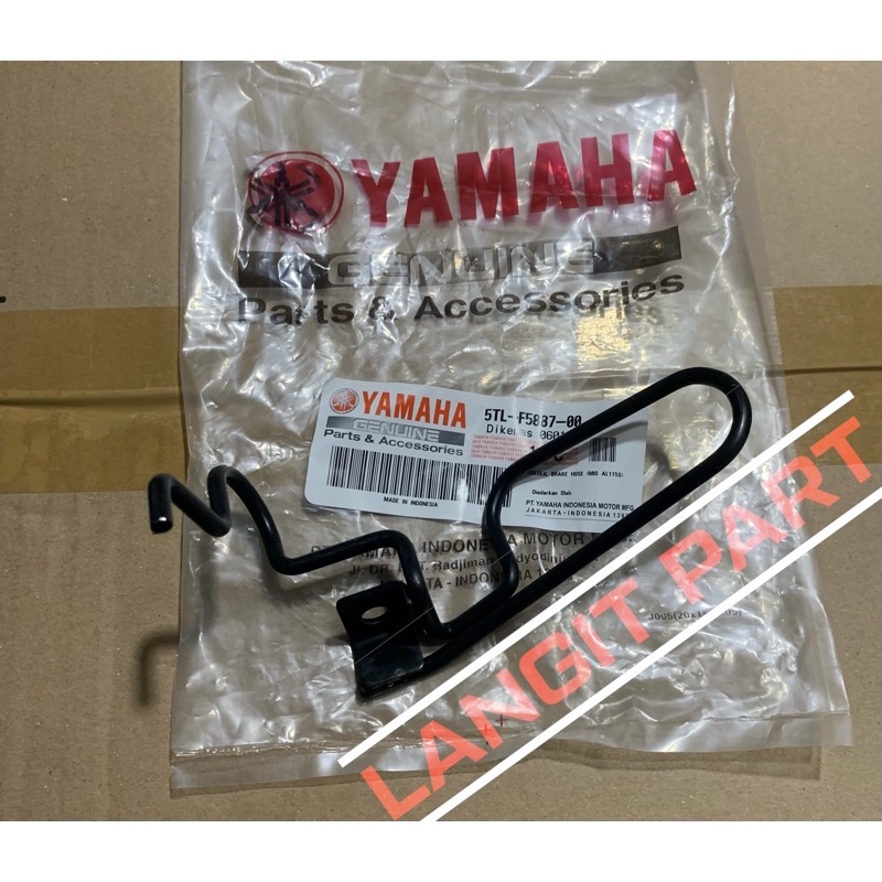 Klem selang rem depan mio original yamaha breket selang rem slang rem mio braket selang rem kleman r