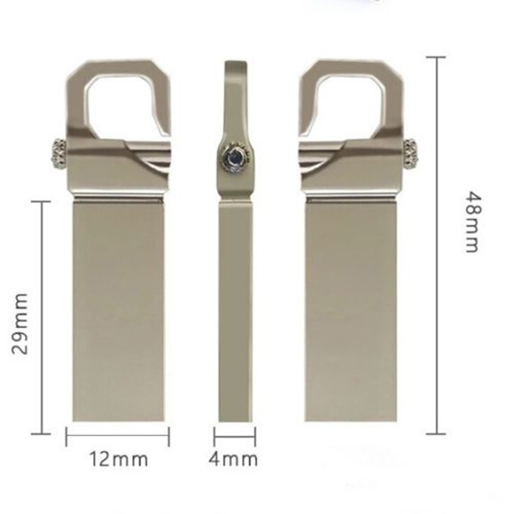 (Huluboy) Flashdisk USB 3.0 Kapasitas 1 / 2T Portable Untuk PC / Laptop