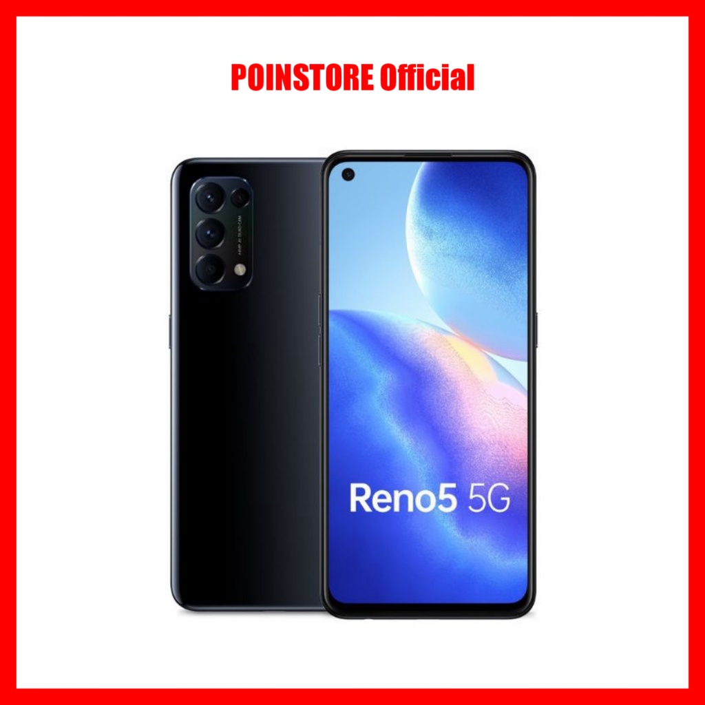 Oppo Reno 5 5G Ram 8/128Gb Garansi Resmi Oppo Indonesia
