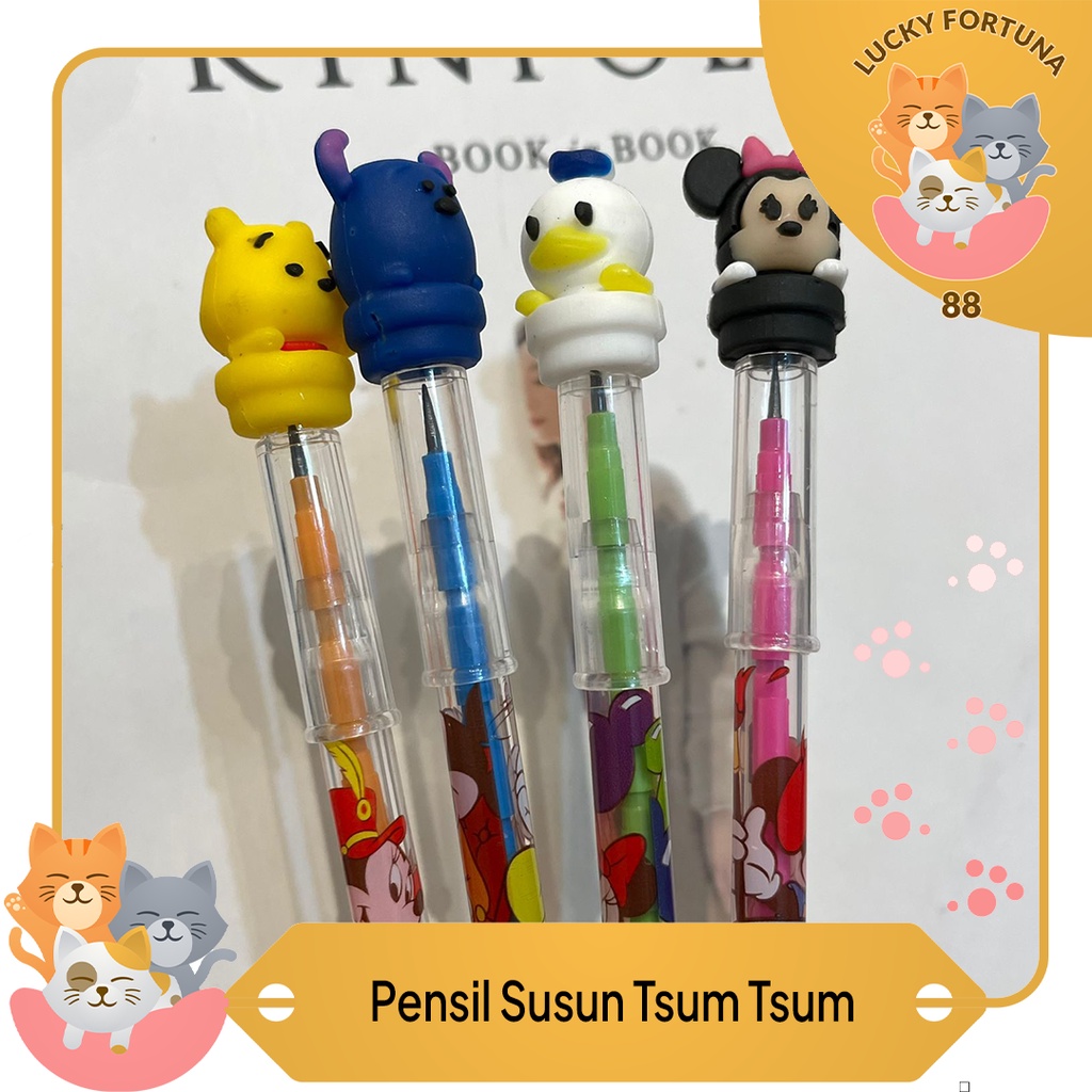 

[LuckyFortuna88] Pensil Susun Bentuk karakter disney Pensil susun lucu murah pencil susu lucu murah alat tulis kantor alat tuli sekolah lucu murah kualitas bagus