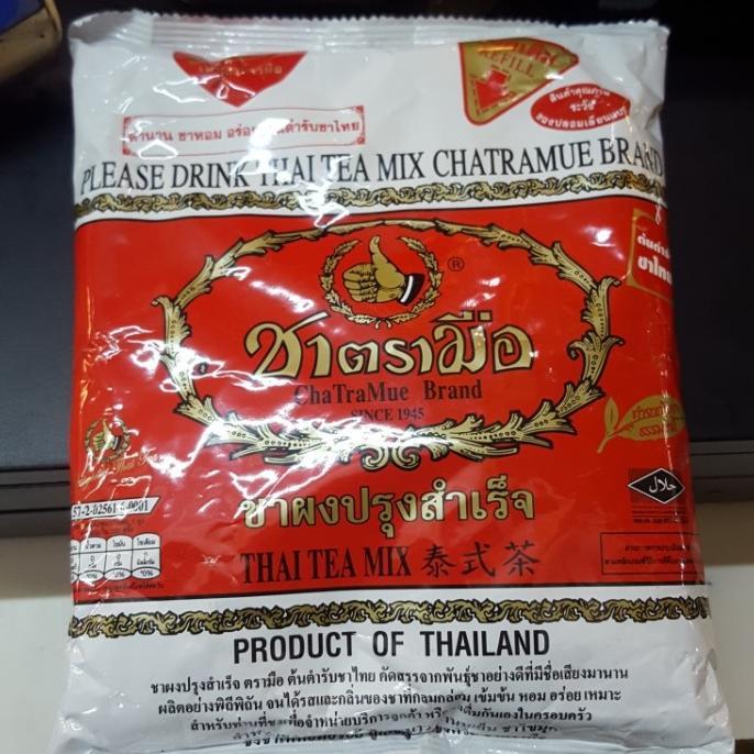 

(BISA COD) Thai tea chatramue 400gr BERMUTU Kode 999