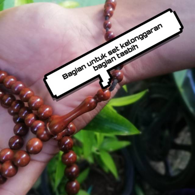 Tasbih Kokka Buntet Tasbih kaokah kokka Asli Tali Super Besar