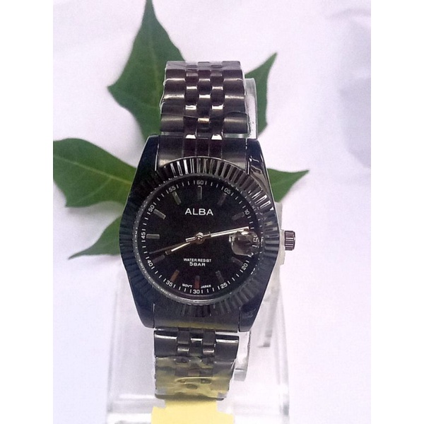 Jam Tangan Wanita   | Jam Alba Rantai Date Aktif