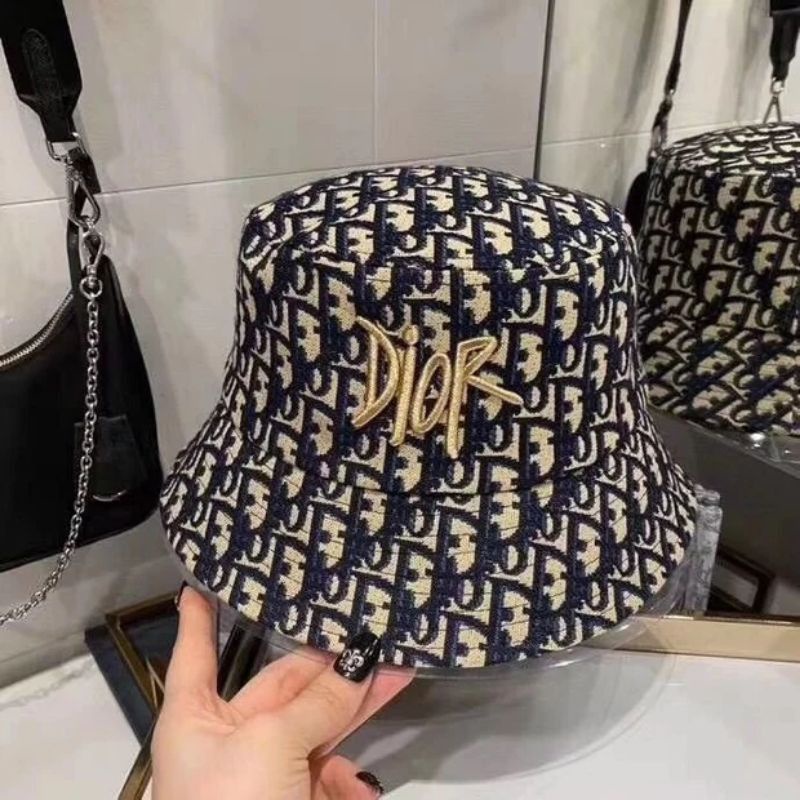 Topi Bucket Hat Dori Monogram Topi Bucket Super Premium Impor