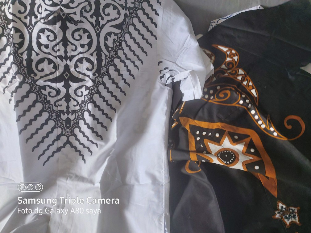 Batik Pria Permata Hitam Lapis Furing Katun Halus Sragenn Size M-xxl High Quality Asli Solo