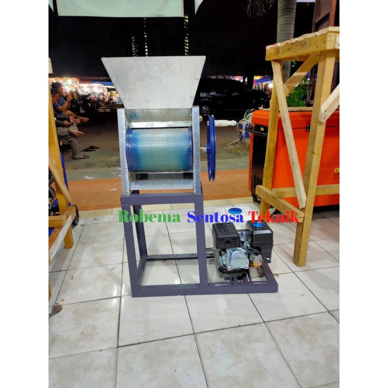 MESIN GILING KOPI BASAH Kapasitas 174 kg/h Pengupas Kulit Kopi Basah