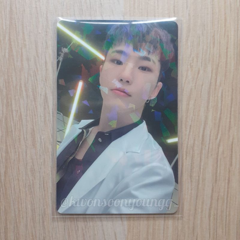 PHOTOCARD / PC SEVENTEEN ATTACCA LUCKY DRAW / LD SOUNDWAVE / SW ROUND 2 SOONYOUNG / HOSHI