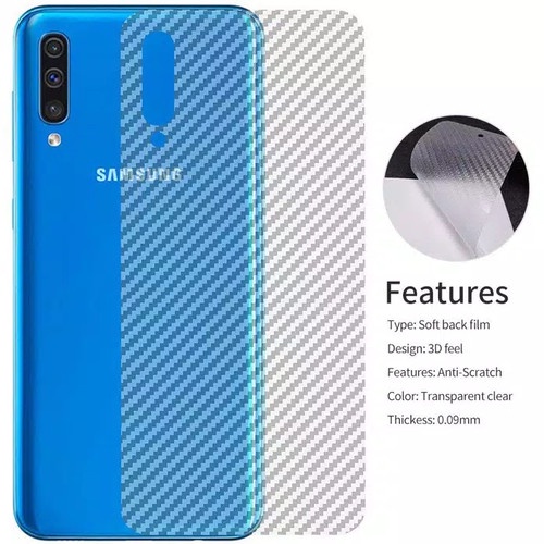 SKIN CARBON SAMSUNG S8 S8 PLUS S8+ S9 S9 PLUS S9+ ANTI GORES BELAKANG