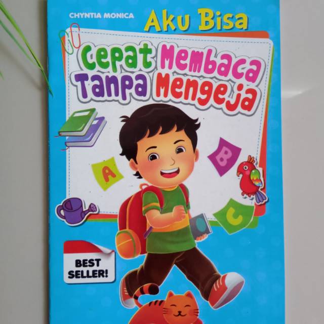 Buku Aku Bisa Cepat Membaca Tanpa Mengeja - full colour