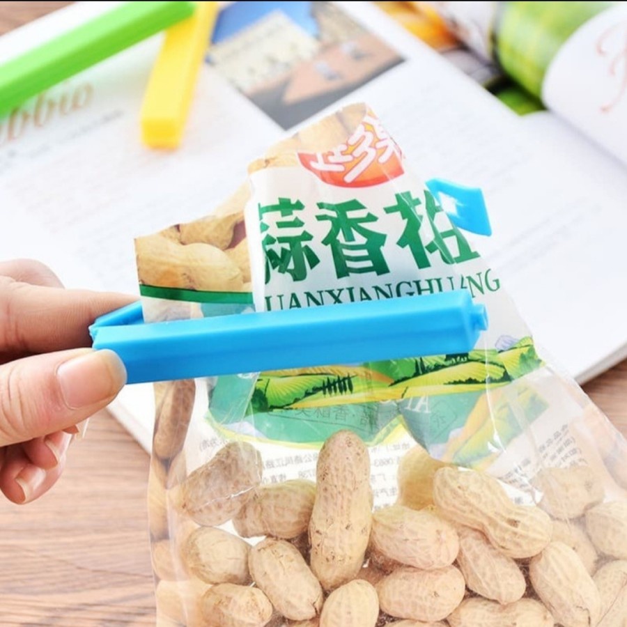 【GOGOMART】ISI 5 Sealer Klip Penjepit Bungkus Makanan Snack /  Plastik Seal Plastick Food Clip - ISI 5