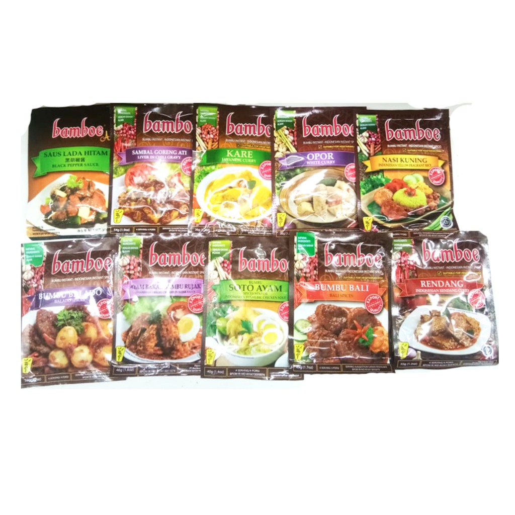 

BUMBU BAMBOE SACHET (BANYAK VARIAN)