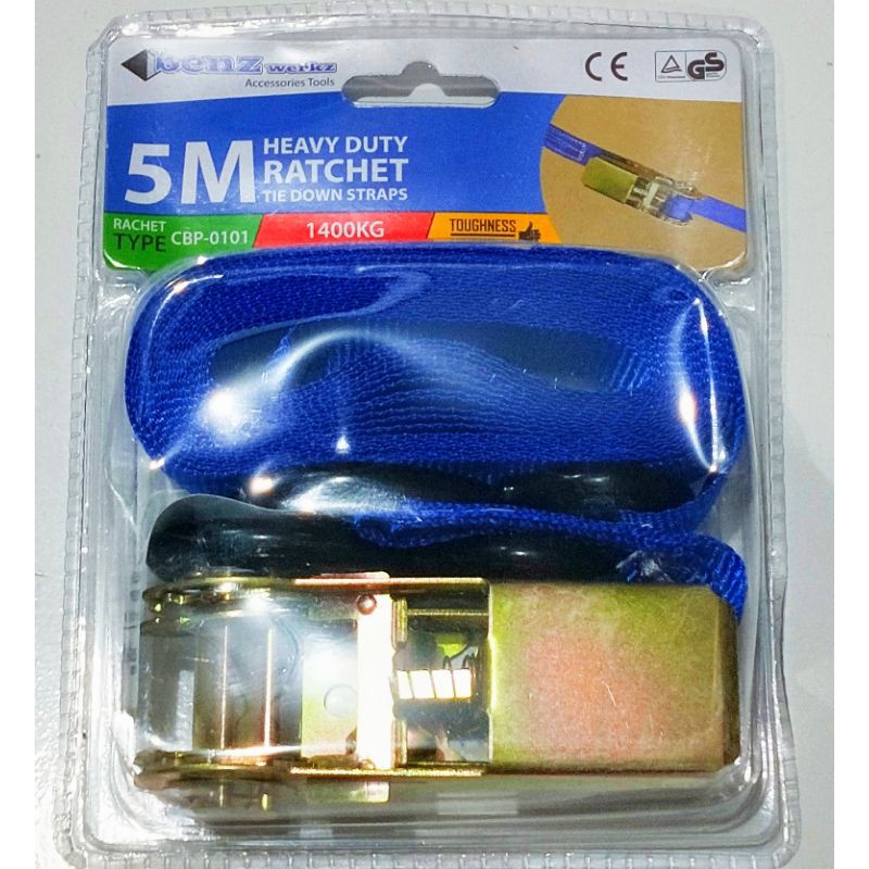 Jual Ratchet Tie Down Straps Heavy Duty 5 Meter Shopee Indonesia