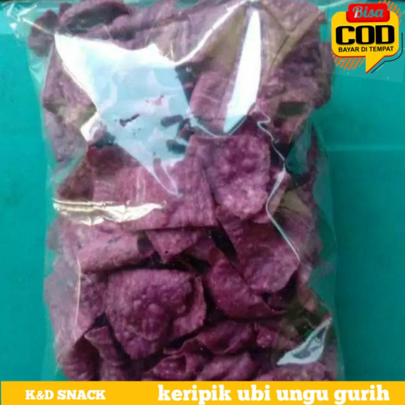 

500gram"KERIPIK RAMBAT UNGU MANIS GURIH PROMO