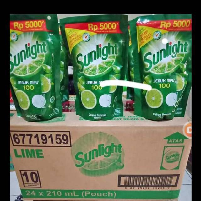Sunlight 5000 210 ml isi 24 pcs /KARTON
