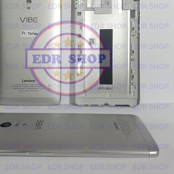 ℮ Casing Lenovo Vibe P1 Turbo P1a42 Backdoor Kesing Cover Belakang Grey ➤