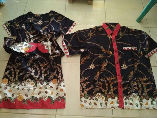 Sarimbit Keluarga/ Family Batik Dress Terusan Wanita Naura Madura