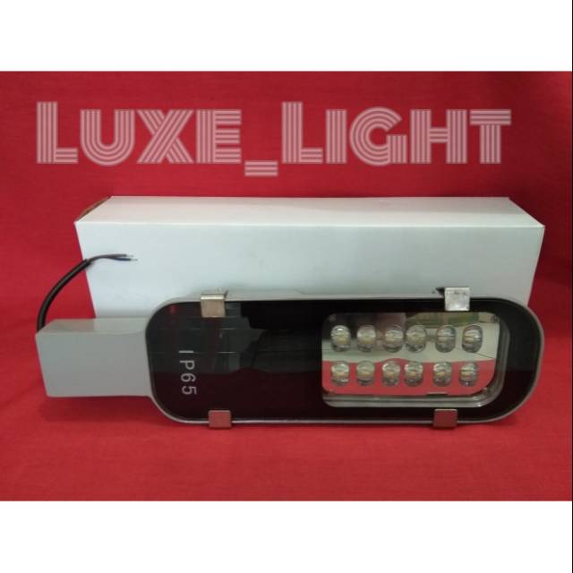 Kap lampu jalan LED 12watt IP65 "HOLYLUX"