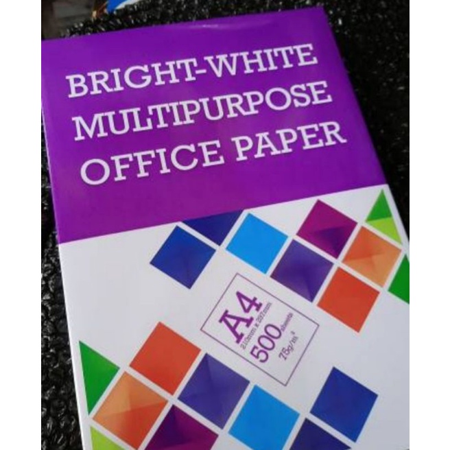 

[1 RIM] HVS A4 75GSM PUTIH - BRIGHTWHITE