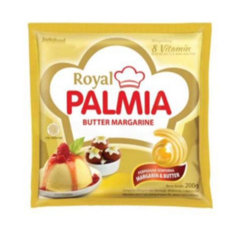 

royal palmia butter margarin 200gr