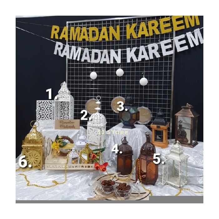 

Jual hiasan Aksesoris ramadhan lentera - fitri 1 dekorasi lampu idul lebaran Murah