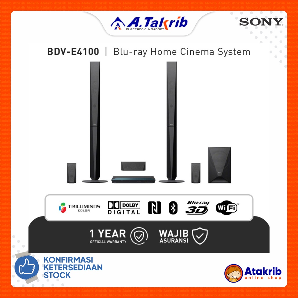SONY BLURAY BDV-E4100