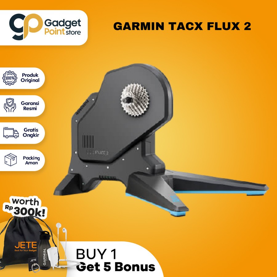 Garmin Tacx FLUX 2 Smart Trainer - Garansi Resmi TAM 2 Tahun