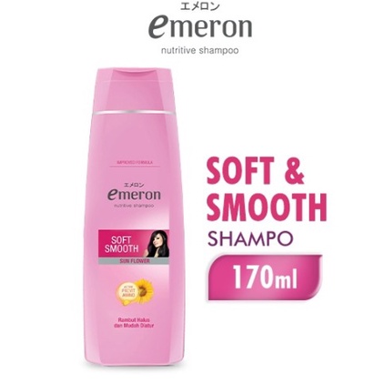 EMERON Shampoo Soft &amp; Smooth Botol 170ML