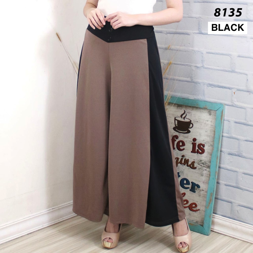 8135 PROMO SALE JUAL CELANA  KULOT PANJANG WANITA BAGGY  
